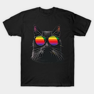 Cat LGBT Video Games T-Shirt